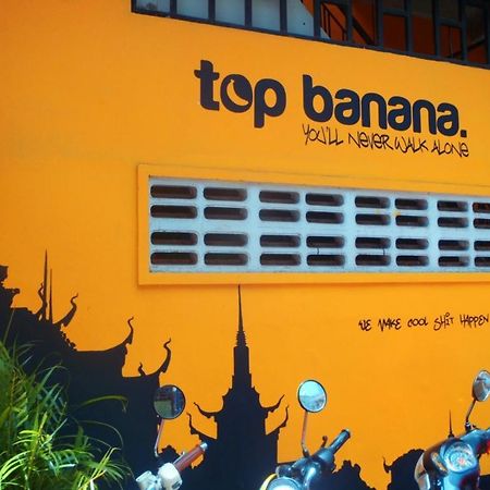 Top Banana Guesthouse & Rooftop Bar Phnom Penh Zewnętrze zdjęcie